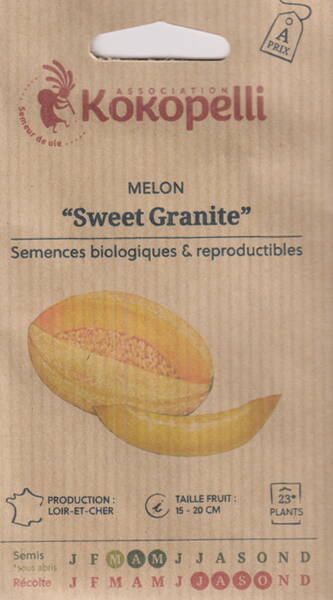 Дыня "Сладкий гранит"